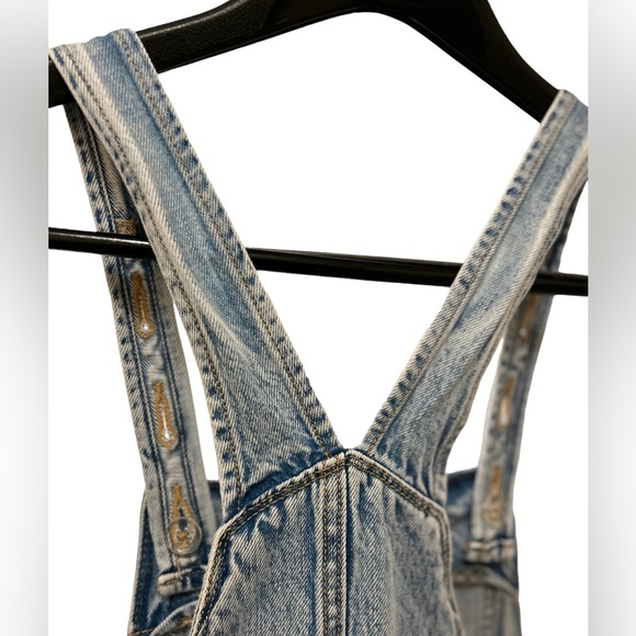 ✨SOLD✨ Old Navy Overalls Light Wash Skinny Girls Jeans XL 14-16 - Picture 7 of 9